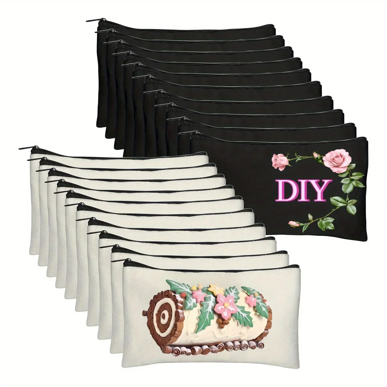 20pcs Sublimation Blank Makeup - đánh giá và giá Tote Bag Sublimation