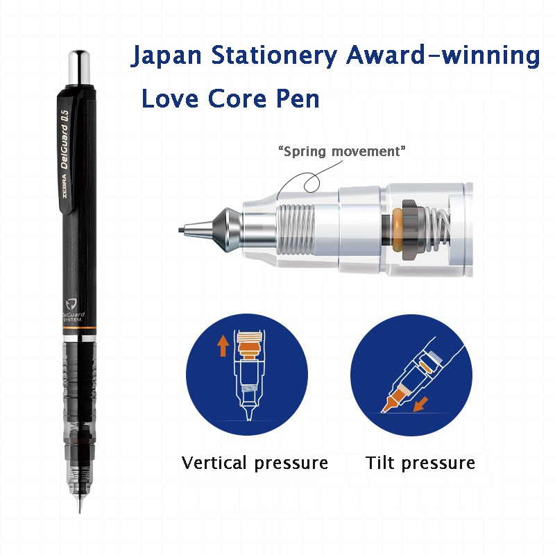 ZEBRA DelGuard Mechanical Penc - đánh giá và giá Zebra Pen Sarasa