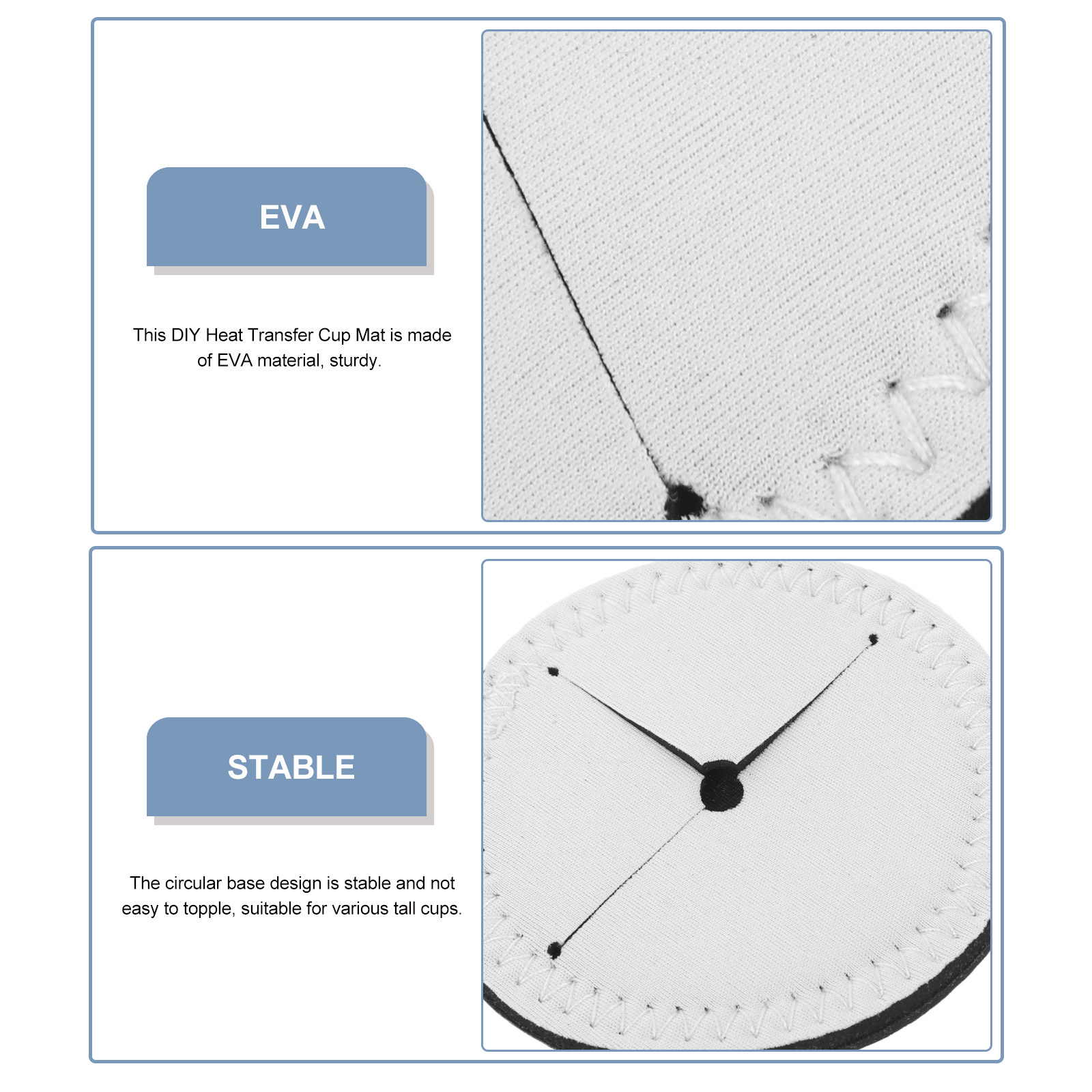 4Pcs Blank Sublimation Coaster - đánh giá và giá Coaster Sublimation Blank
