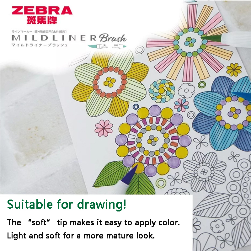 Zebra Highlighter WFT8 Mildlin - đánh giá và giá Zebra Pen Mildliner