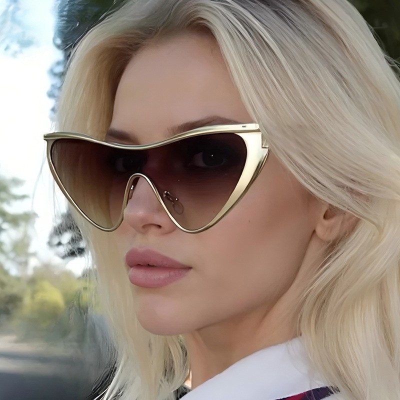 Rimless Y2K Style Sunglasses R - đánh giá và giá Metal Photo Panel