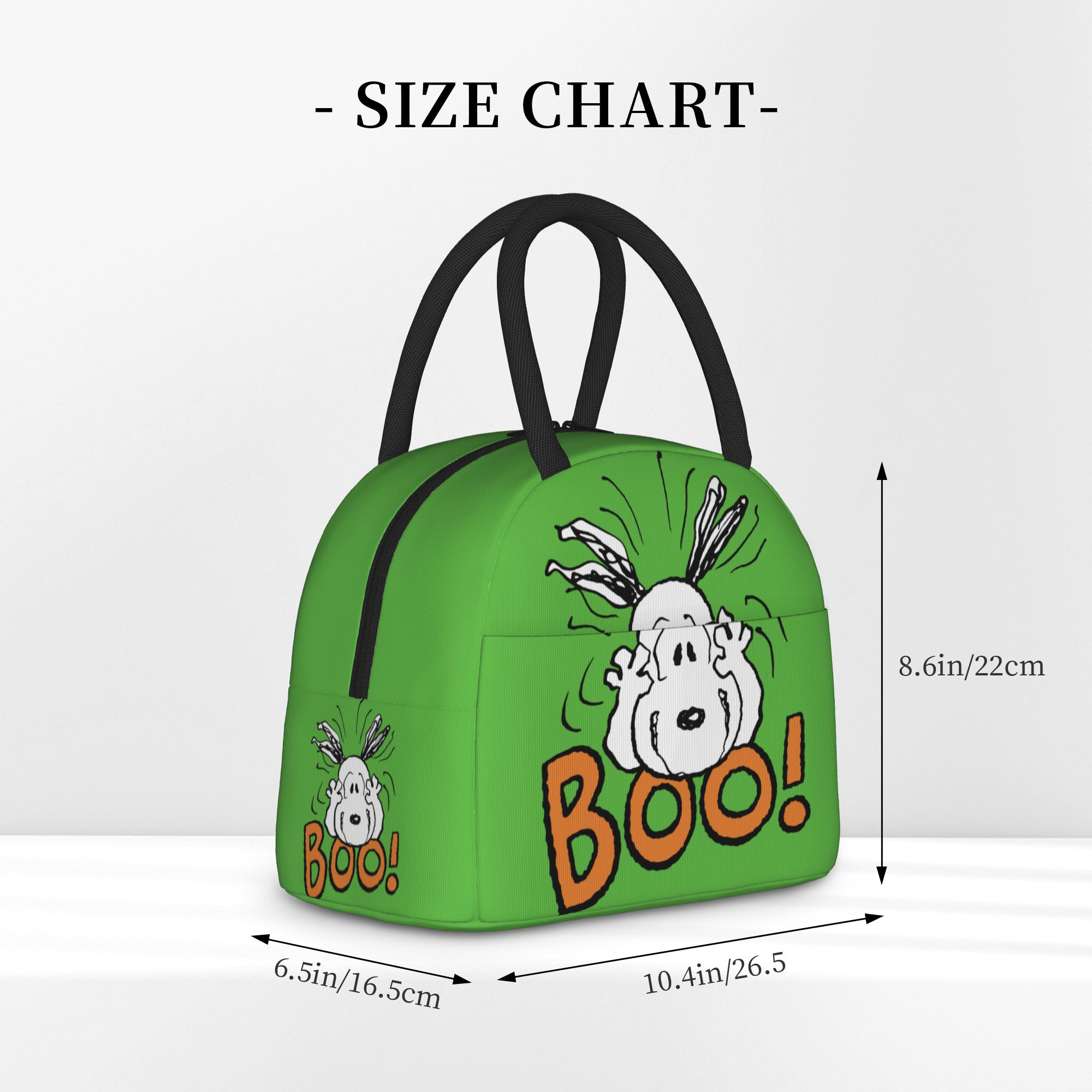 Snoopy Boo Insulated Lunch Bag - đánh giá và giá Tote Bag Sublimation