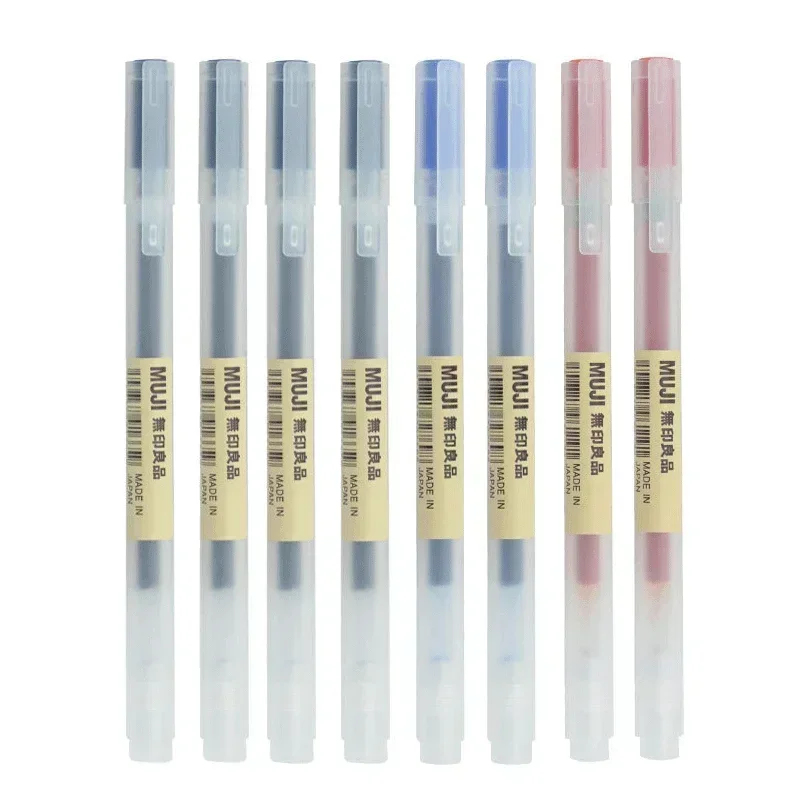lovely  MUJIs Gel Pen Black/Re - đánh giá và giá Muji Stationery Gel Pen