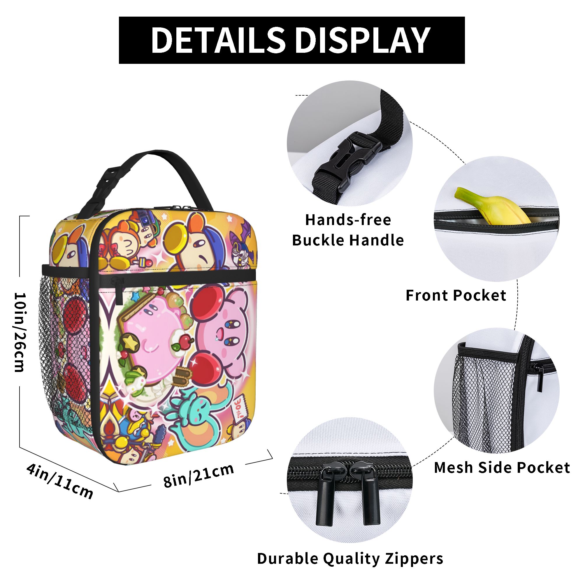Custom K-Kirbys Insulated Lunc - đánh giá và giá Tote Bag Sublimation