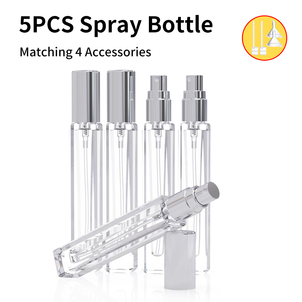 5-Piece Cologne Atomizer Empty - đánh giá và giá Water Bottle Blank
