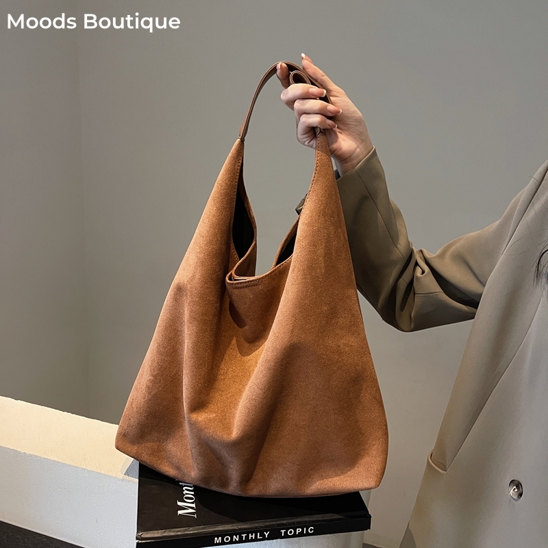 MOODS Casual Shoulder Tote Bag - đánh giá và giá Tote Bag Sublimation