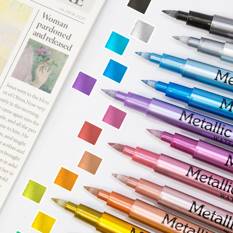 1pc Colors Metallic Waterproof - đánh giá và giá Copic Marker Sketch