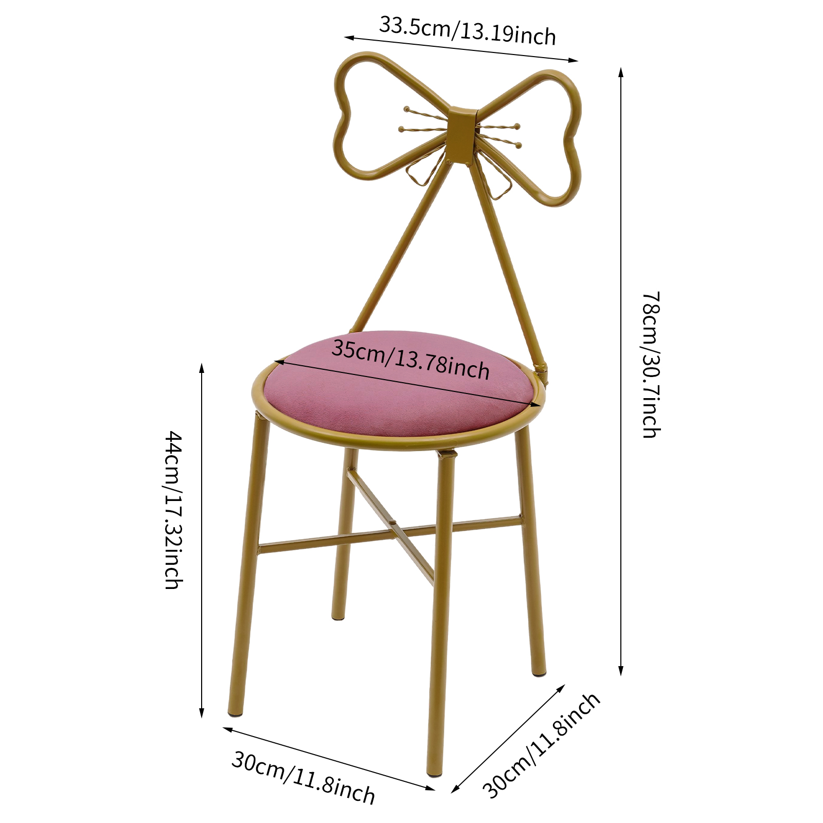 Pink Butterfly Backrest Vanity - đánh giá và giá Metal Photo Panel