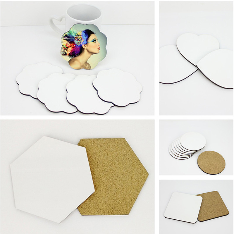 100Pcs/Lot DIY Sublimation Bla - đánh giá và giá Coaster Sublimation Blank