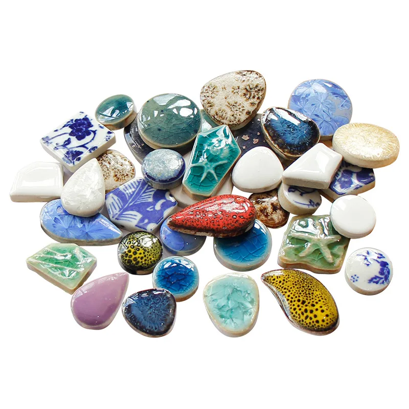 100g Oval Ceramic Mosaic Tiles - đánh giá và giá Ceramic Tile Blank