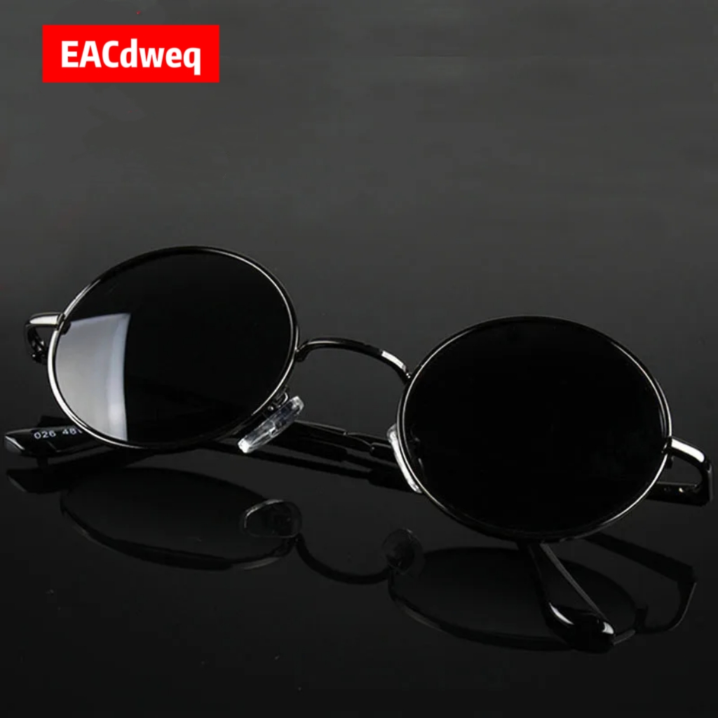 Retro Vintage Round Sunglasses - đánh giá và giá Metal Photo Panel