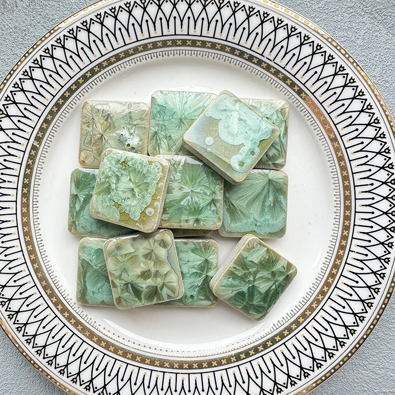 100g DIY Ceramic Mosaic Tiles  - đánh giá và giá Ceramic Tile Blank